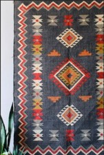 Tappeto Kilim antico fatto a