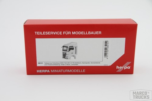 Herpa parts cabina - di, servizio