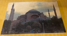 Stampa foto artigianale su pannello in legno - Santa Sofia Istanbul