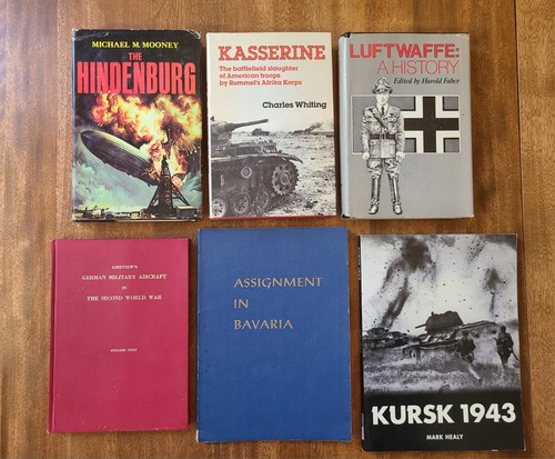 Aviation book lot german - lot, 6