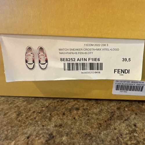Fendi match sneaker crosta - fendi,