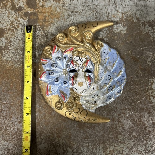 Maschera luna veneziana - maschera,