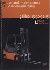 LUGLI Carrelli Elevatori Betriebsanleitung - GALILEO  25 / 30 / 35   - Original