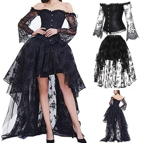 Gothic steampunk steel boned - steampunk,