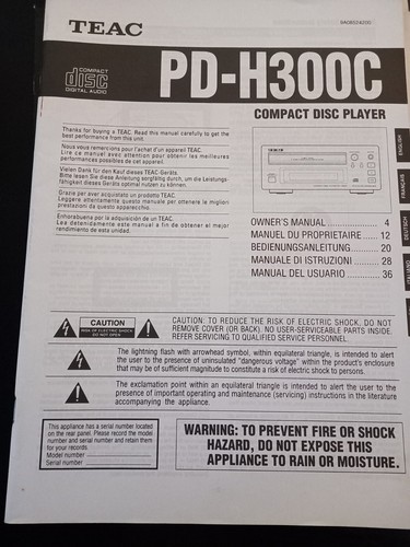 Istruzioni manuale originale - /,