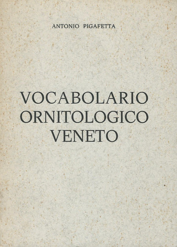 Antonio pigafetta vocabolario - antonio,