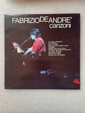 FABRIZIO DE ANDRE' "CANZONI" VINILE LP