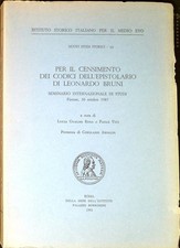Per il censimento dei codici