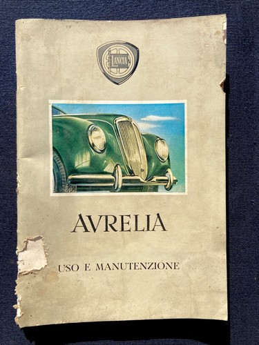 Lancia aurelia manuale uso - lancia, e