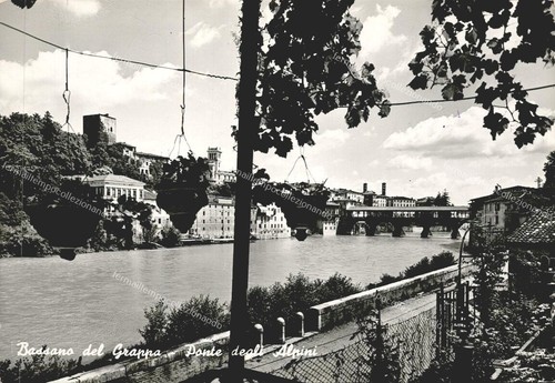 Eg601 cartolina bassano del - cartolina,
