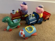 Peppa Pig Grandad Pig Treno x2
