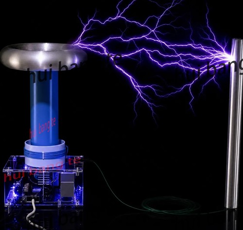 Grande bobina tesla musica - grande,