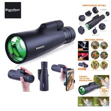 10-30x50 Telescopio Monoculare per Adulti, HD Cannocchiale Monoculare con Sm...