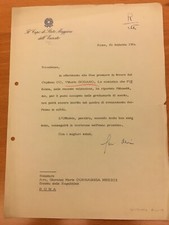 Lettera firmata da Giuseppe