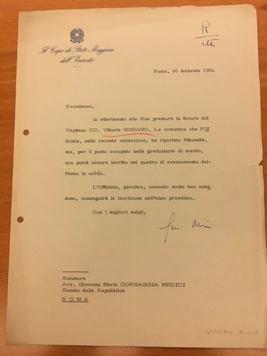 Lettera firmata giuseppe - firmata, da