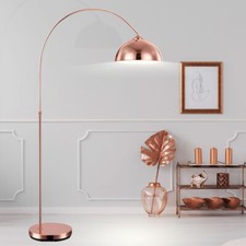 Piantana Lampada ad Arco Rame