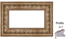Cornice oro in legno mod