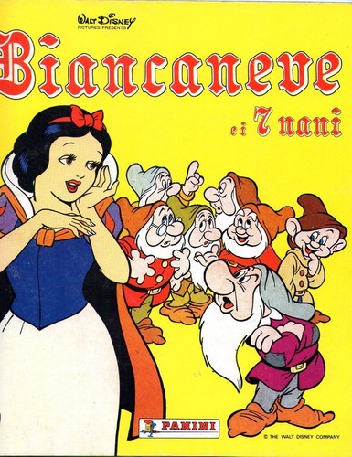 Figurine biancaneve sette - biancaneve, e