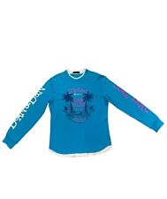 T-shirt manica lunga uomo Dsquared 2009, taglia XL Slim Fit