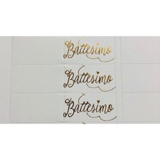 100 PZ Bigliettini bigliettino