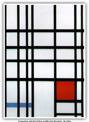 Composizione con piet mondrian - piet,