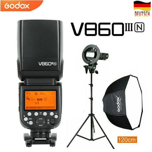 Flash godox v860iii - v860iii-n, +