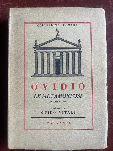 Ovidio metamorfosi vol - ovidio,,