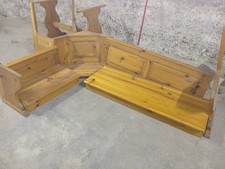 panca angolare legno massiccio