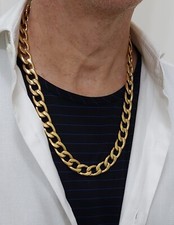 Collana catena da uomo in