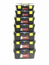 x 7 Pezzi Valigetta Box Contenitore Attrezzi Varie Misure Matrioska hmj