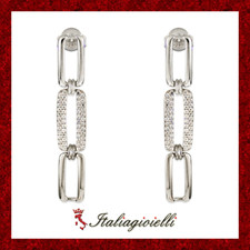 Splendenti Orecchini a Maglia