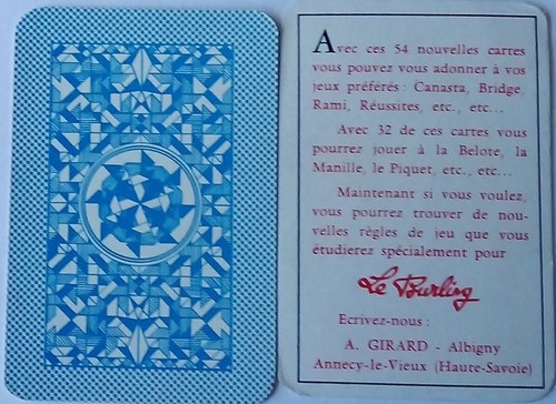 Carte francesi per diversi - 54,