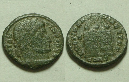 Costantino rara moneta romana