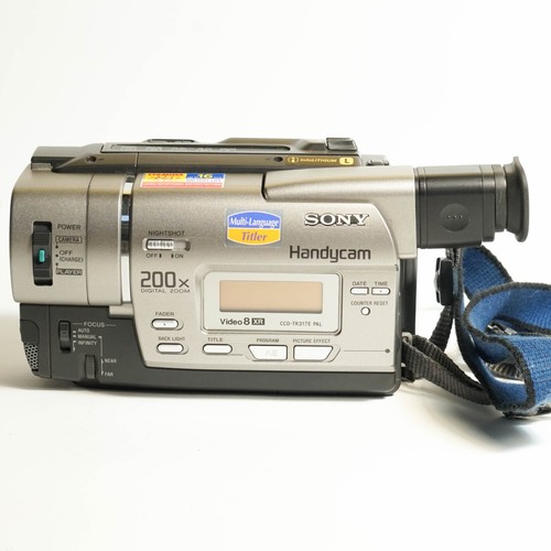 Sony ccd tr317e pal video8 - video8, xr