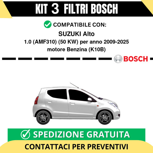 Kit bosch filtri - kit, 3