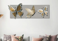 Quadro Decorato a Mano Legno