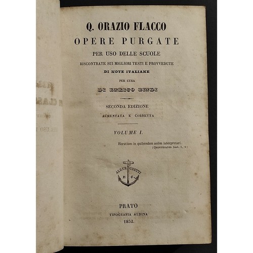 Opere purgate orazio - -,