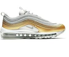Nike Air Max 97 SE (AQ4137 001) Allenatore Donna UK 5 EU 38,5 Oro Metallizzato/Argento