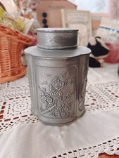 Contenitore per tè in peltro