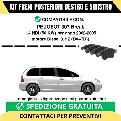 Pastiglie freno posteriori - pastiglie,