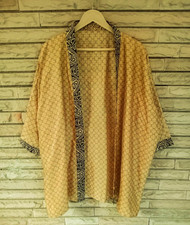 Kimono Duster In Seta Pura