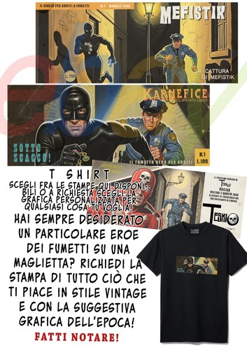 Shirt fumetti neri - 1, t-shirt