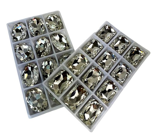 Strass 3x2 ovale - strass,
