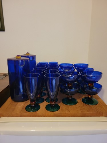 Set bicchieri caraffa - e,