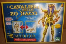 I CAVALIERI DELLO ZODIACO SCORPIO GIOCHI PREZIOSI 2000 SAINT SEIYA MYTH CLOTH
