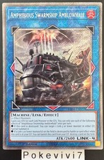 Carte YU-GI-OH! AMPHIBIOUS SWARMSHIP AMBLOWHALE RA04-EN077 PSR NEUF