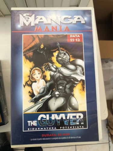 Vhs manga mania guyver data - vhs,
