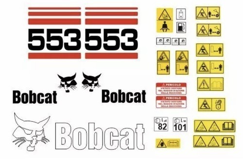 Bobcat 553 decalcomanie