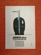 PUBBLICITA' ORIGINALE - ADVERTISING PENNE "GRINTA" SFERA del 1976