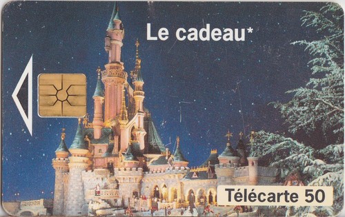 Scheda telefonica disney - scheda,